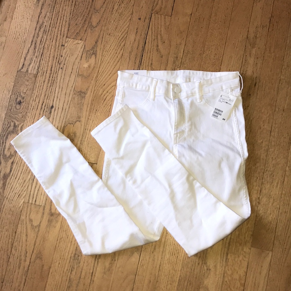 White jeans